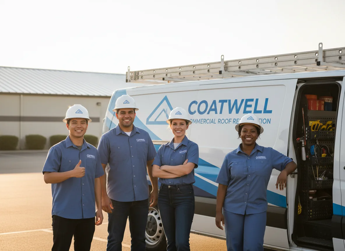 Commercial roof coating company in Winchester, OR